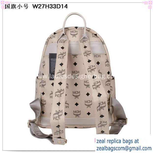 High Quality Replica Hot Sale MCM Small Flag of UK Backpack MC5173S Beige